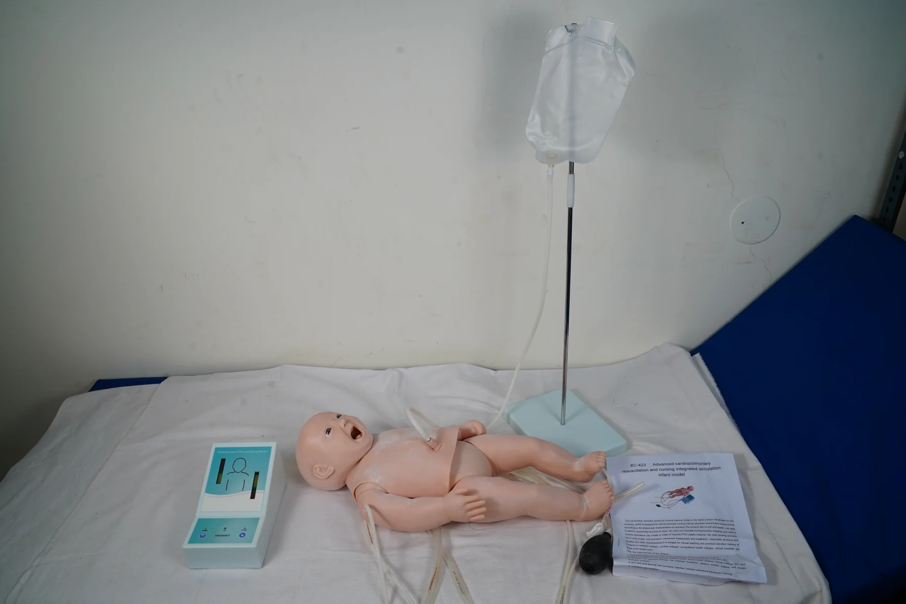 Advanced Cardiopulmonary and Resuscitation and Nursing Integrated Simulation Infant Model thumbnail 5